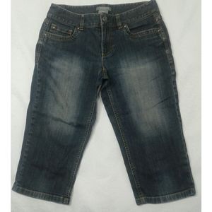 AnnTAYLOR curvy fit crop Jeans Pants size 4P